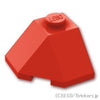 コーナーウェッジ 2 x 2 45°：[Red / レッド]