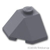 コーナーウェッジ 2 x 2 45°：[Dark Bluish Gray / ダークグレー]
