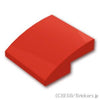 カーブスロープ - 2 x 2 x 2/3：[Red / レッド]