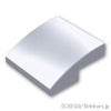 カーブスロープ - 2 x 2 x 2/3：[MetallicSilver / メタリックシルバー]