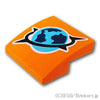 カーブスロープ 2 x 2 x 2/3 - 北極探検隊：[Orange / オレンジ]