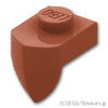 プレート 1 x 1 - 歯 垂直：[Reddish Brown / ブラウン]