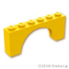 アーチ 1 x 6 x 2：[Yellow / イエロー]