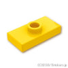 プレート 1 x 2 - ジャンパー：[Yellow / イエロー]