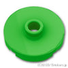 タイル 2 x 2 - ラウンド センターオープンスタッド ：[Bt,Green / ブライトグリーン]