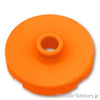 タイル 2 x 2 - ラウンド センターオープンスタッド ：[Orange / オレンジ]