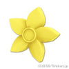 髪飾り - 花(フレンズ)：[Bt,Lt Yellow / ブライトライトイエロー]