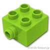 デュプロ ブロック 2 x 2 ピン：[Lime / ライム]