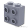 ブロック 1 x 2 x 1 2/3 - 1面スタッド：[Light Bluish Gray / グレー]