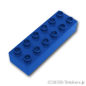 デュプロ ブロック 2 x 6：[Blue / ブルー]