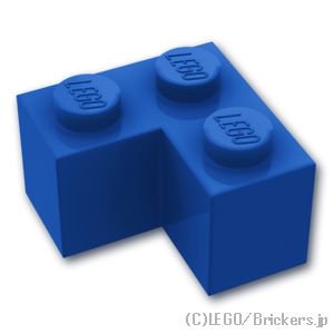 ブロック 2 x 2 - コーナー：[Blue / ブルー]