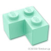 コーナー ブロック 2 x 2：[Light Aqua / ライトアクア]