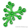 植物の葉 6 x 5：[Bt,Green / ブライトグリーン]