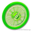 車椅子用ホイール(1ピースタイプ)：[Tr,Bt Green / トランスブライトグリーン]