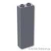 ブロック 1 x 2 x 5：[Dark Bluish Gray / ダークグレー]