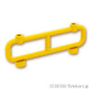 バー 1 x 8 x 2 - 上部スタッド：[Yellow / イエロー]