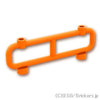バー 1 x 8 x 2 - 上部スタッド：[Orange / オレンジ]