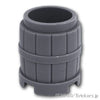 樽 2 x 2 x 2：[Dark Bluish Gray / ダークグレー]