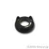 ミニフィグヘッドトップ 耳：[Black / ブラック]