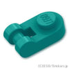 ラウンド プレート 1 x 1 - バーハンドル：[Dark Turquoise / ダークターコイズ]