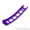 ローラーコースターレール - 6ブロック分の高低差：[Dark Purple / ダークパープル]