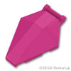 ウィンドスクリーン ヘキサゴン 6 x 4 x 1 - バーハンドル：[Magenta / マゼンタ]
