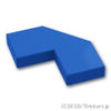 タイル 2 x 2 - カットコーナー：[Blue / ブルー]