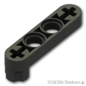 テクニック リフトアーム 1 x 4 - スタッドコネクター薄型：[Black / ブラック]