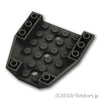 ウェッジ 6 x 6 - 逆3面カーブ：[Black / ブラック]