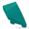 ウェッジ 2 x 1 x 2/3 - 右：[Dark Turquoise / ダークターコイズ]