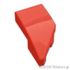 ウェッジ 2 x 1 x 2/3 - 左：[Red / レッド]