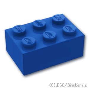 ブロック 2 x 3：[Blue / ブルー]