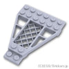 ウェッジ プレート 8 x 6 x 2/3 - グリル：[Light Bluish Gray / グレー]