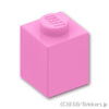 ブロック 1 x 1：[Bright Pink / ブライトピンク]