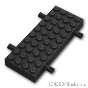 ホイール ホルダー - ブロック 4 x 10：[Black / ブラック]