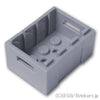 木箱 / コンテナ 3 x 4 x 1 2/3：[Light Bluish Gray / グレー]