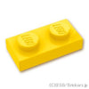 プレート 1 x 2：[Yellow / イエロー]