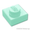 プレート 1 x 1：[Light Aqua / ライトアクア]