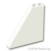 スロープ 55°- 6 x 1 x 5：[White / ホワイト]