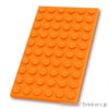 プレート 6 x 10：[Orange / オレンジ]