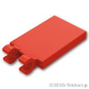 タイル 2 x 3 - 水平クリップ：[Red / レッド]