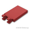 タイル 2 x 3 - 水平クリップ：[Dark Red / ダークレッド]