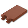 タイル 2 x 3 - 水平クリップ：[Reddish Brown / ブラウン]