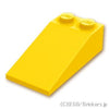 スロープ 18°- 4 x 2：[Yellow / イエロー]
