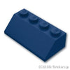 スロープ 45°- 2 x 4：[Dark Blue / ダークブルー]