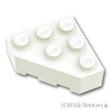 ウェッジ 3 x 3 - ファセット：[White / ホワイト]