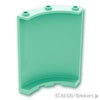 パネル 4 x 4 x 6 - 1/4シリンダー：[Light Aqua / ライトアクア]
