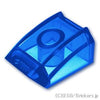 カーブ スロープ 2 x 2 - リップ：[Tr,Blue / トランスブルー]