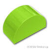 デュプロ ブロック 2 x 4 x 2 カーブトップ：[Lime / ライム]