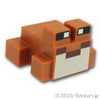 ピクセルのカエル - マインクラフト：[Dark Orange / ダークオレンジ]